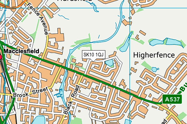SK10 1QJ map - OS VectorMap District (Ordnance Survey) SK10 1QJ map - OS VectorMap District (Ordnance Survey)