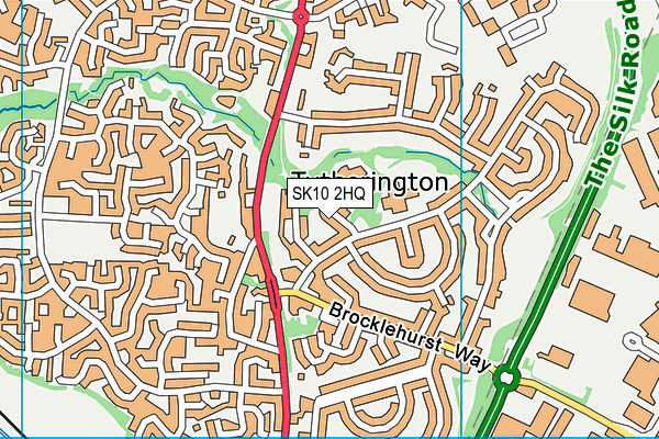 SK10 2HQ map - OS VectorMap District (Ordnance Survey) SK10 2HQ map - OS VectorMap District (Ordnance Survey)