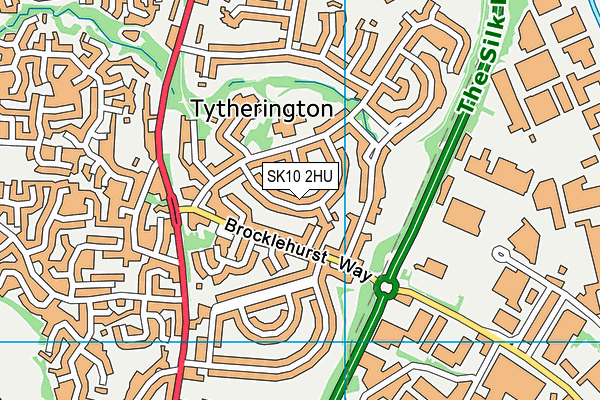 SK10 2HU map - OS VectorMap District (Ordnance Survey) SK10 2HU map - OS VectorMap District (Ordnance Survey)