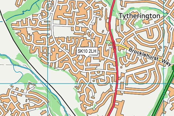 SK10 2LH map - OS VectorMap District (Ordnance Survey) SK10 2LH map - OS VectorMap District (Ordnance Survey)