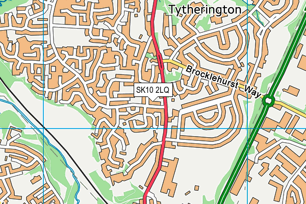 SK10 2LQ map - OS VectorMap District (Ordnance Survey) SK10 2LQ map - OS VectorMap District (Ordnance Survey)