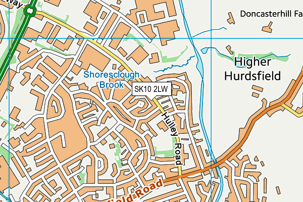 SK10 2LW map - OS VectorMap District (Ordnance Survey) SK10 2LW map - OS VectorMap District (Ordnance Survey)