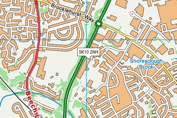 SK10 2NH map - OS VectorMap District (Ordnance Survey) SK10 2NH map - OS VectorMap District (Ordnance Survey)