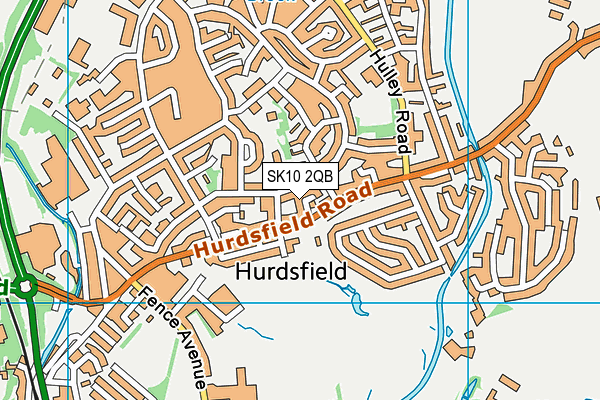 SK10 2QB map - OS VectorMap District (Ordnance Survey) SK10 2QB map - OS VectorMap District (Ordnance Survey)
