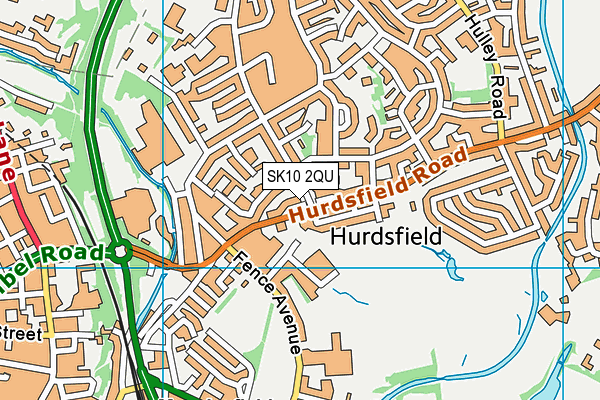 SK10 2QU map - OS VectorMap District (Ordnance Survey) SK10 2QU map - OS VectorMap District (Ordnance Survey)