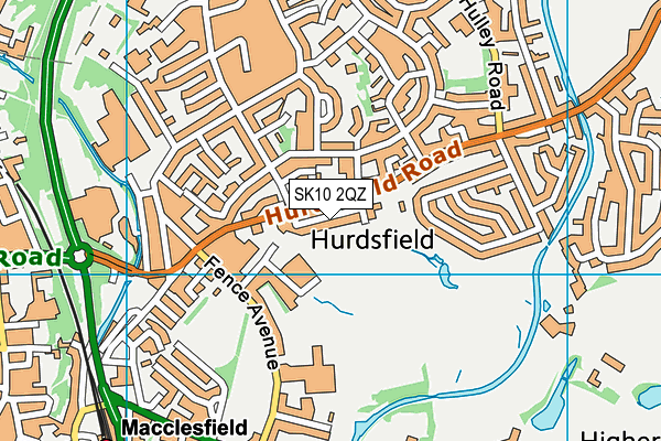 SK10 2QZ map - OS VectorMap District (Ordnance Survey) SK10 2QZ map - OS VectorMap District (Ordnance Survey)