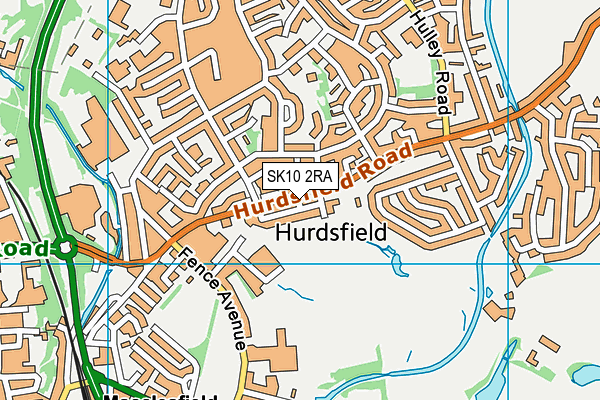 SK10 2RA map - OS VectorMap District (Ordnance Survey) SK10 2RA map - OS VectorMap District (Ordnance Survey)