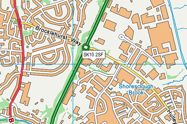 SK10 2SF map - OS VectorMap District (Ordnance Survey) SK10 2SF map - OS VectorMap District (Ordnance Survey)