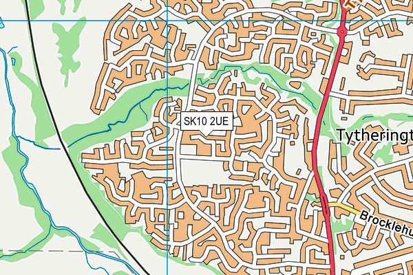 SK10 2UE map - OS VectorMap District (Ordnance Survey) SK10 2UE map - OS VectorMap District (Ordnance Survey)