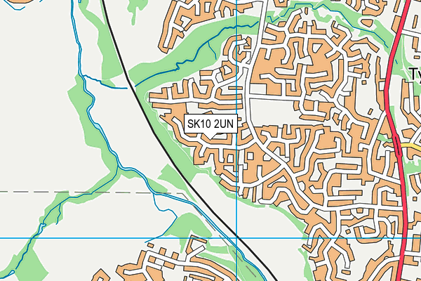 SK10 2UN map - OS VectorMap District (Ordnance Survey) SK10 2UN map - OS VectorMap District (Ordnance Survey)
