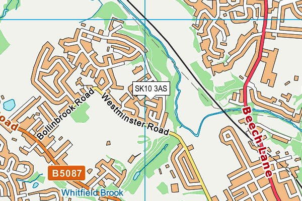 SK10 3AS map - OS VectorMap District (Ordnance Survey) SK10 3AS map - OS VectorMap District (Ordnance Survey)
