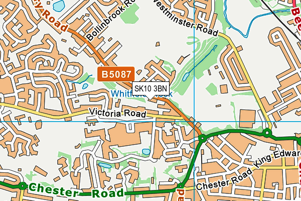 SK10 3BN map - OS VectorMap District (Ordnance Survey) SK10 3BN map - OS VectorMap District (Ordnance Survey)