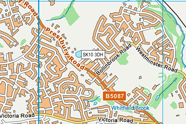 SK10 3DH map - OS VectorMap District (Ordnance Survey) SK10 3DH map - OS VectorMap District (Ordnance Survey)