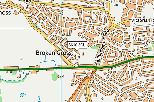 SK10 3GL map - OS VectorMap District (Ordnance Survey) SK10 3GL map - OS VectorMap District (Ordnance Survey)