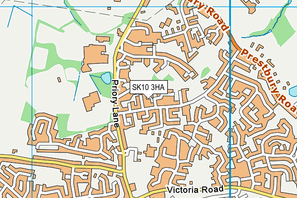 SK10 3HA map - OS VectorMap District (Ordnance Survey) SK10 3HA map - OS VectorMap District (Ordnance Survey)