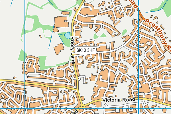 SK10 3HF map - OS VectorMap District (Ordnance Survey) SK10 3HF map - OS VectorMap District (Ordnance Survey)