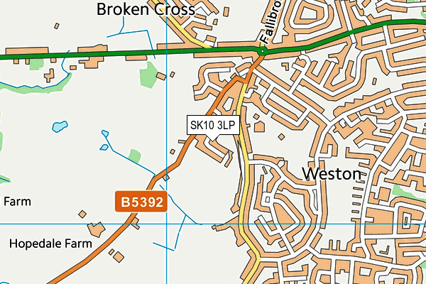 SK10 3LP map - OS VectorMap District (Ordnance Survey) SK10 3LP map - OS VectorMap District (Ordnance Survey)