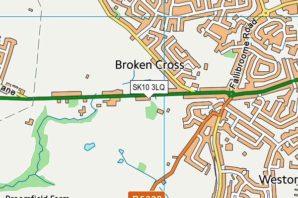 SK10 3LQ map - OS VectorMap District (Ordnance Survey)