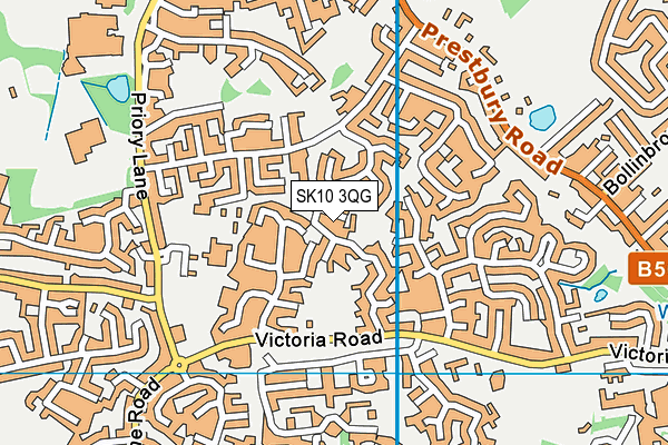 SK10 3QG map - OS VectorMap District (Ordnance Survey) SK10 3QG map - OS VectorMap District (Ordnance Survey)