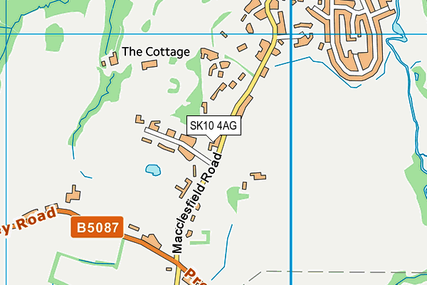 SK10 4AG map - OS VectorMap District (Ordnance Survey) SK10 4AG map - OS VectorMap District (Ordnance Survey)
