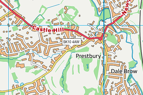 SK10 4AW map - OS VectorMap District (Ordnance Survey) SK10 4AW map - OS VectorMap District (Ordnance Survey)