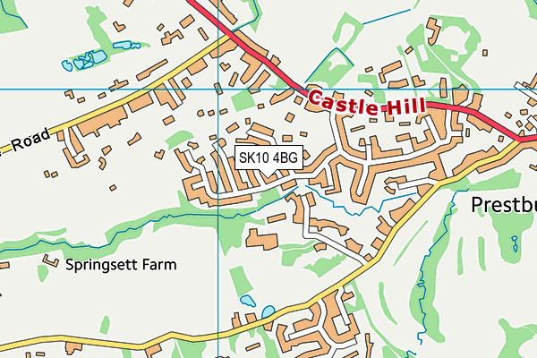 SK10 4BG map - OS VectorMap District (Ordnance Survey) SK10 4BG map - OS VectorMap District (Ordnance Survey)