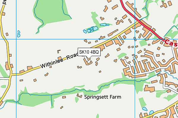SK10 4BQ map - OS VectorMap District (Ordnance Survey)