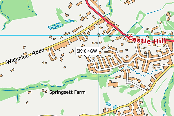 SK10 4GW map - OS VectorMap District (Ordnance Survey) SK10 4GW map - OS VectorMap District (Ordnance Survey)