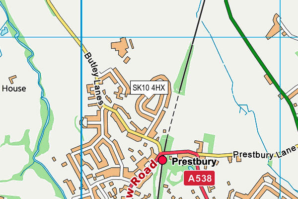 SK10 4HX map - OS VectorMap District (Ordnance Survey) SK10 4HX map - OS VectorMap District (Ordnance Survey)