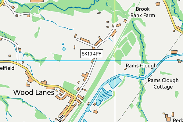 SK10 4PF map - OS VectorMap District (Ordnance Survey) SK10 4PF map - OS VectorMap District (Ordnance Survey)
