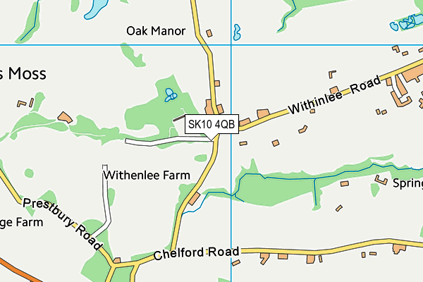 SK10 4QB map - OS VectorMap District (Ordnance Survey) SK10 4QB map - OS VectorMap District (Ordnance Survey)