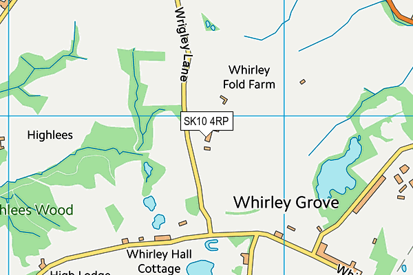 SK10 4RP map - OS VectorMap District (Ordnance Survey) SK10 4RP map - OS VectorMap District (Ordnance Survey)