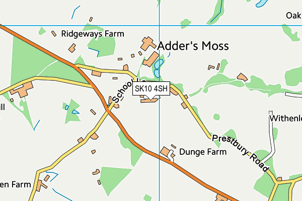 SK10 4SH map - OS VectorMap District (Ordnance Survey) SK10 4SH map - OS VectorMap District (Ordnance Survey)