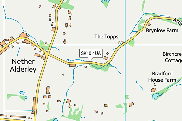 SK10 4UA map - OS VectorMap District (Ordnance Survey) SK10 4UA map - OS VectorMap District (Ordnance Survey)