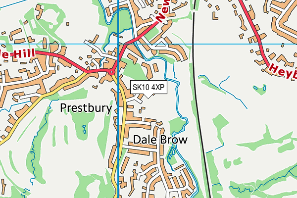 SK10 4XP map - OS VectorMap District (Ordnance Survey) SK10 4XP map - OS VectorMap District (Ordnance Survey)