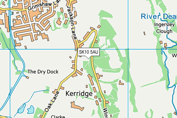 SK10 5AU map - OS VectorMap District (Ordnance Survey) SK10 5AU map - OS VectorMap District (Ordnance Survey)