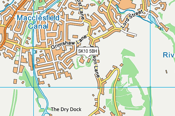 SK10 5BH map - OS VectorMap District (Ordnance Survey) SK10 5BH map - OS VectorMap District (Ordnance Survey)
