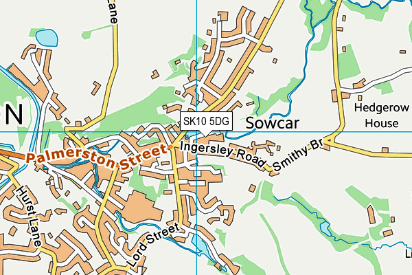 SK10 5DG map - OS VectorMap District (Ordnance Survey) SK10 5DG map - OS VectorMap District (Ordnance Survey)