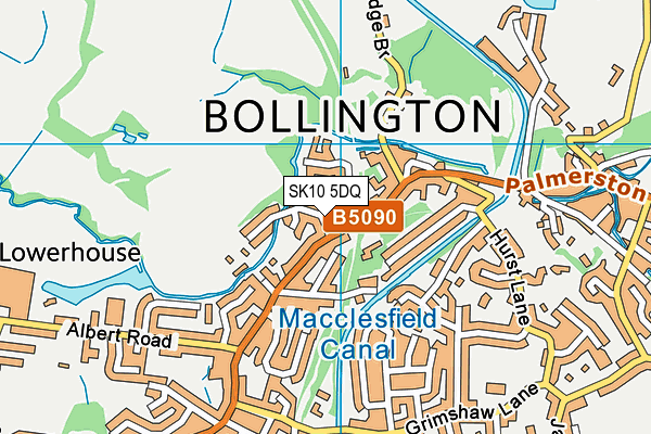 SK10 5DQ map - OS VectorMap District (Ordnance Survey) SK10 5DQ map - OS VectorMap District (Ordnance Survey)