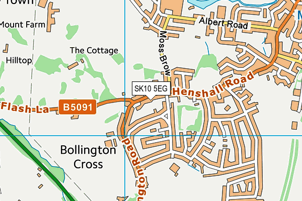 SK10 5EG map - OS VectorMap District (Ordnance Survey) SK10 5EG map - OS VectorMap District (Ordnance Survey)