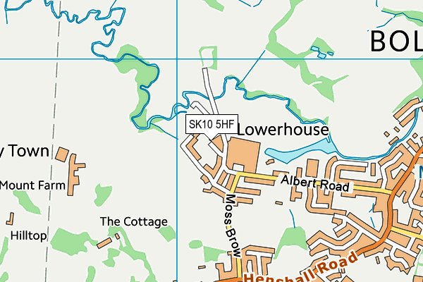 SK10 5HF map - OS VectorMap District (Ordnance Survey) SK10 5HF map - OS VectorMap District (Ordnance Survey)