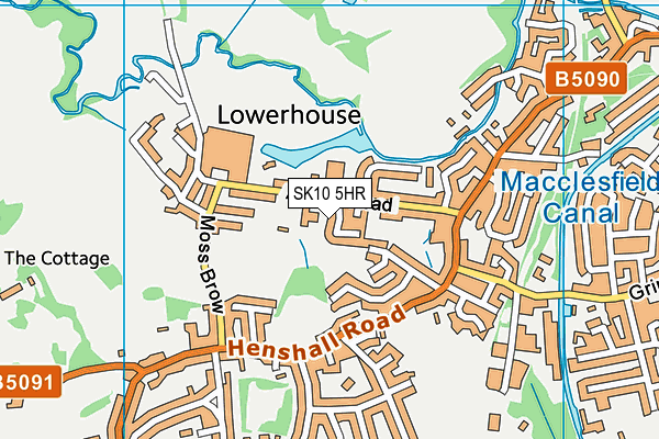 SK10 5HR map - OS VectorMap District (Ordnance Survey) SK10 5HR map - OS VectorMap District (Ordnance Survey)