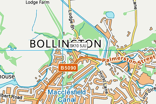 SK10 5JU map - OS VectorMap District (Ordnance Survey) SK10 5JU map - OS VectorMap District (Ordnance Survey)