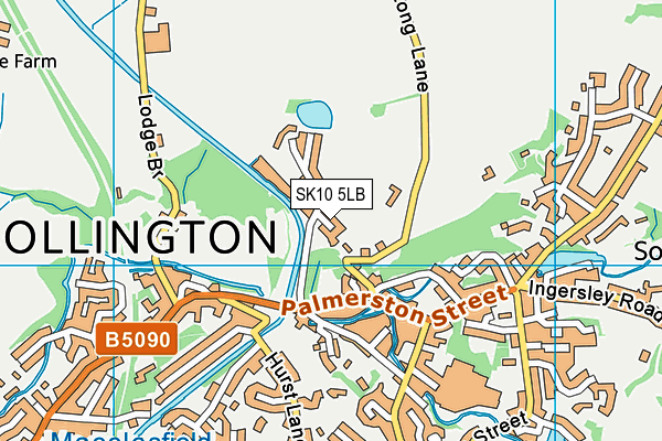 SK10 5LB map - OS VectorMap District (Ordnance Survey) SK10 5LB map - OS VectorMap District (Ordnance Survey)