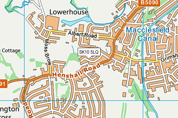 SK10 5LQ map - OS VectorMap District (Ordnance Survey) SK10 5LQ map - OS VectorMap District (Ordnance Survey)