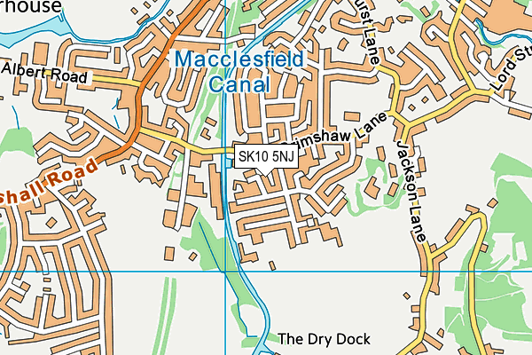 SK10 5NJ map - OS VectorMap District (Ordnance Survey) SK10 5NJ map - OS VectorMap District (Ordnance Survey)