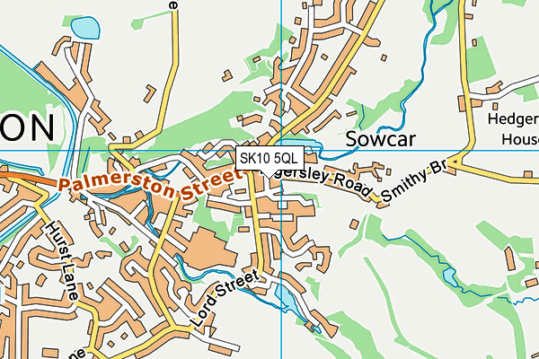 SK10 5QL map - OS VectorMap District (Ordnance Survey) SK10 5QL map - OS VectorMap District (Ordnance Survey)