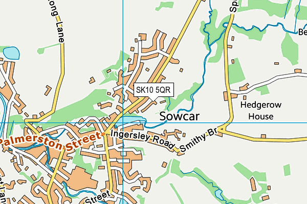 SK10 5QR map - OS VectorMap District (Ordnance Survey) SK10 5QR map - OS VectorMap District (Ordnance Survey)