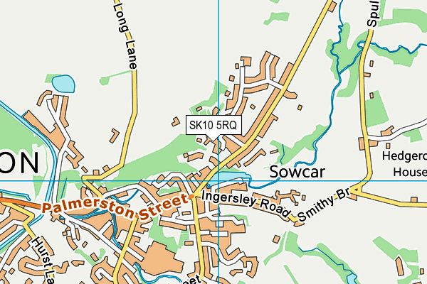 SK10 5RQ map - OS VectorMap District (Ordnance Survey) SK10 5RQ map - OS VectorMap District (Ordnance Survey)