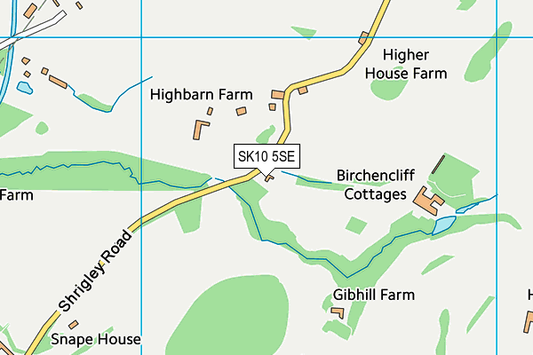 SK10 5SE map - OS VectorMap District (Ordnance Survey) SK10 5SE map - OS VectorMap District (Ordnance Survey)